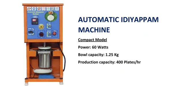 Introduction to automatic idiyappam making machine: