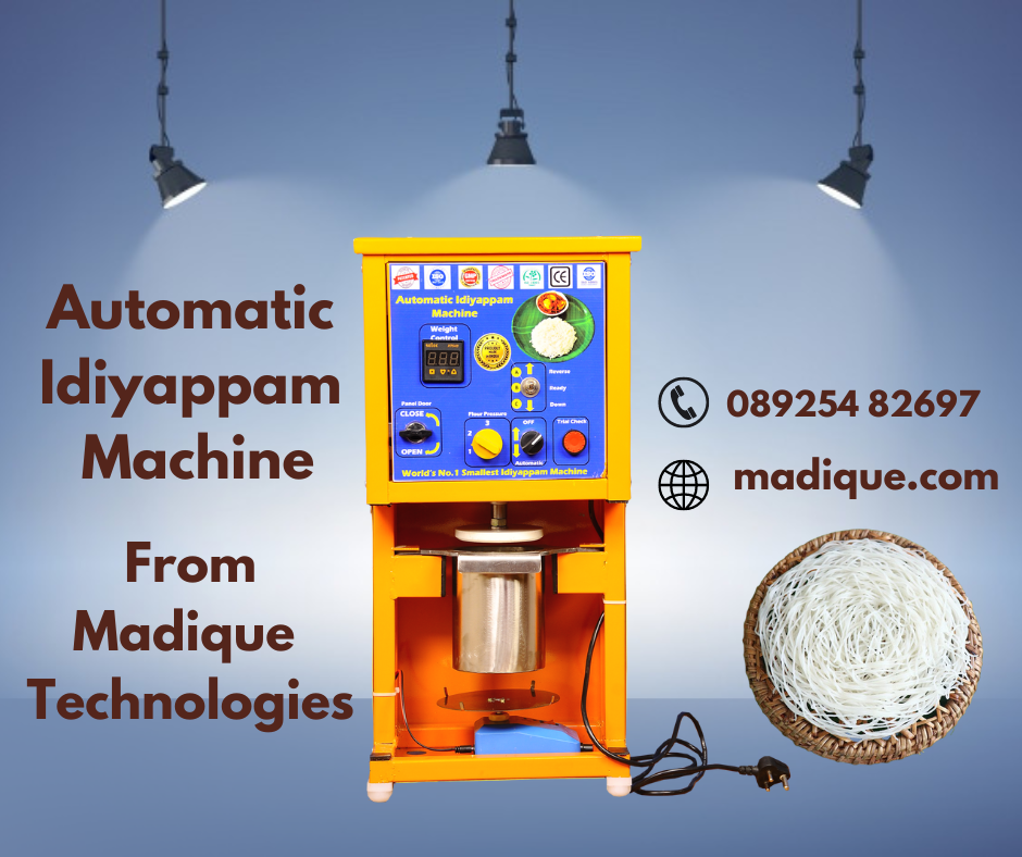 automatic idiyappam making machine manufacturer