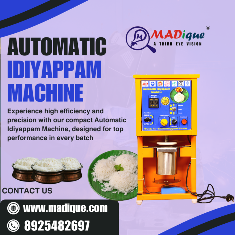 Automatic Idiyappam Machine in Sri Lanka by Madique Technology