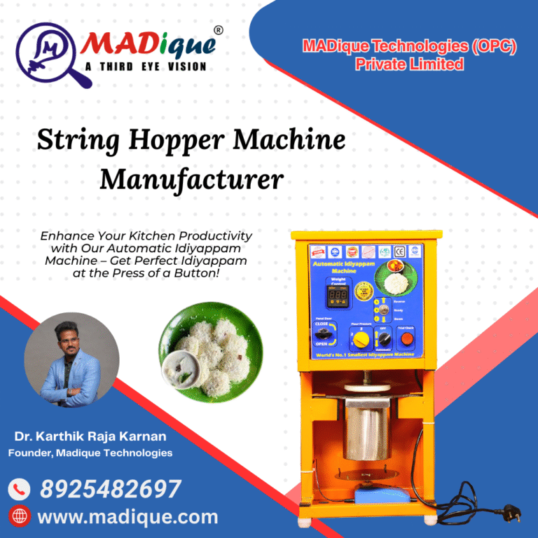 String Hopper Machine Manufacturer – Madique Technologies
