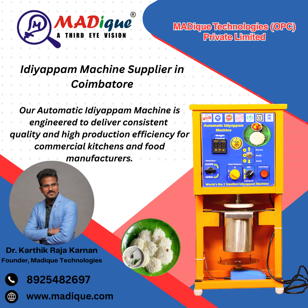 Idiyappam Machine Supplier in Coimbatore