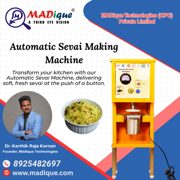 Automatic Sevai Machines Manufacturer – Madique Technoogies