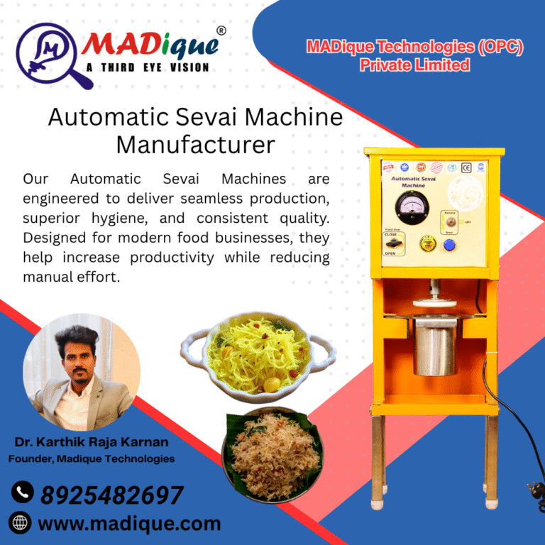 Sevai Making Machine Manufacturer In Coimbatore