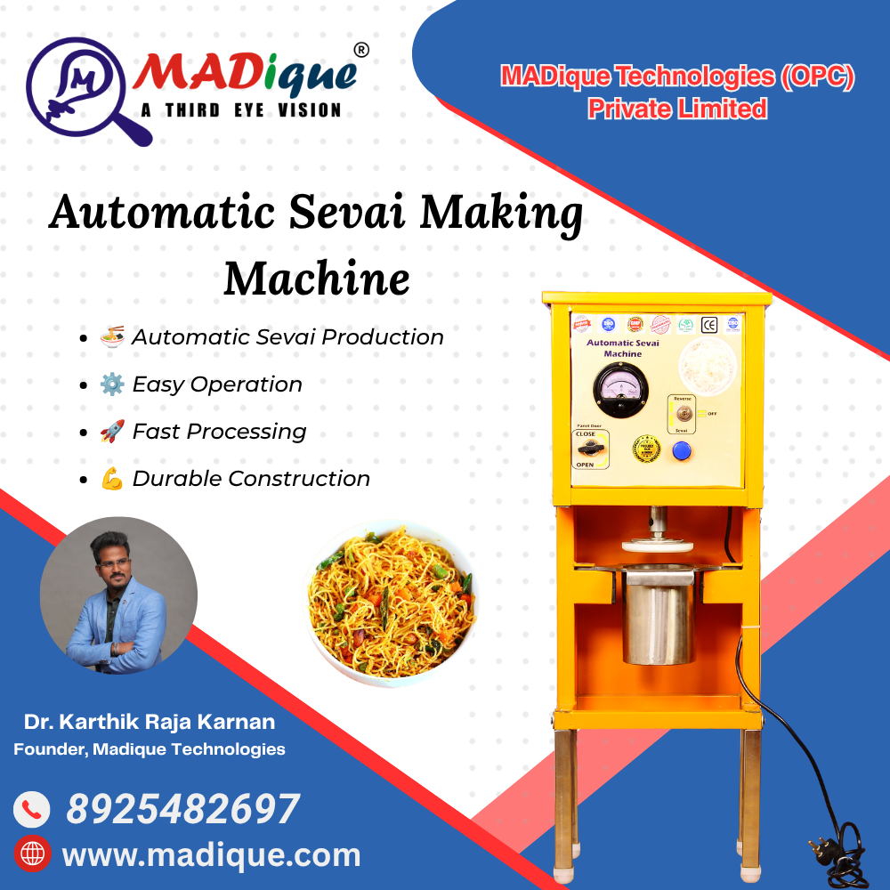 Automatic Sevai Extruder Machine In Tamil Nadu