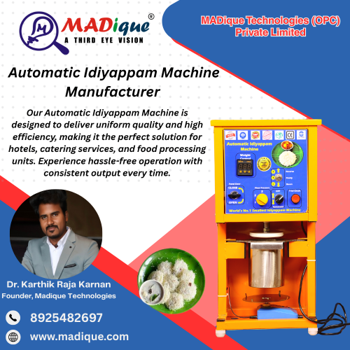Smart Automated Idiyappam Making Machine Manufacturer
