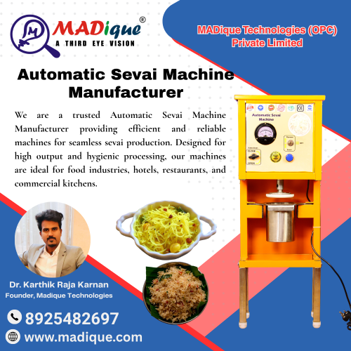 Sevai Making Machine Manufacturer In Tamil Nadu
