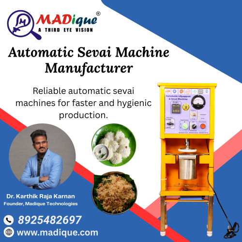 Automatic Sevai Making Machine Manufacturer for Modern Food Production