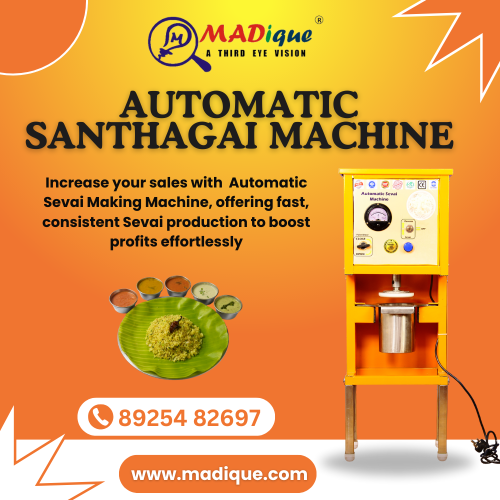 Automatic Santhagai Machine Manufacturer – Madique Technology