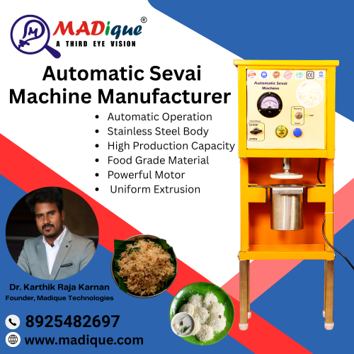 Automatic Sevai Extruder Machine